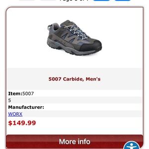 Red Wing Worx Steeltoe Shoes